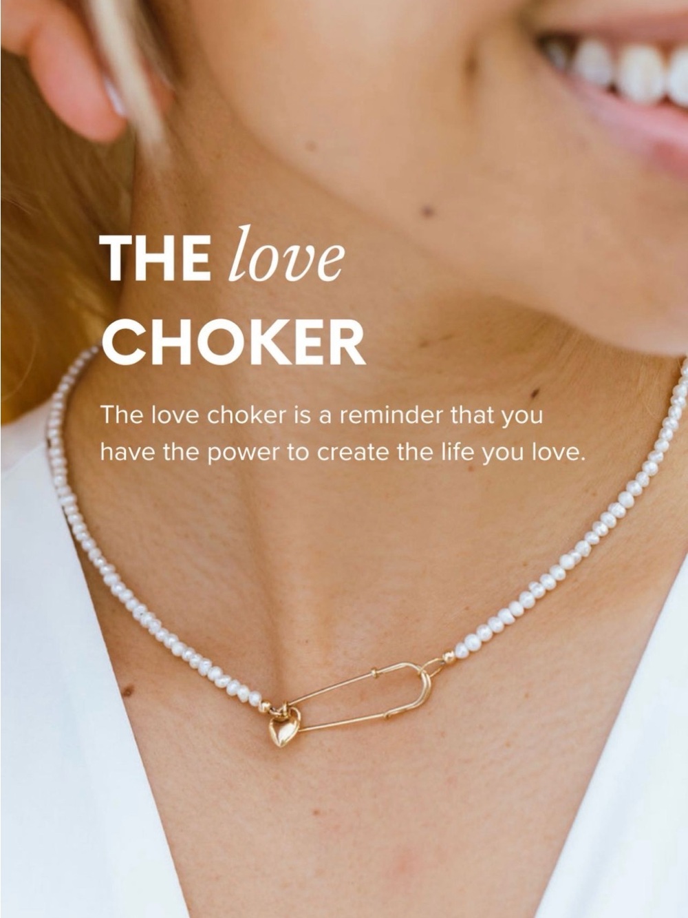 Remi x Set & Stones Collab Love Necklace